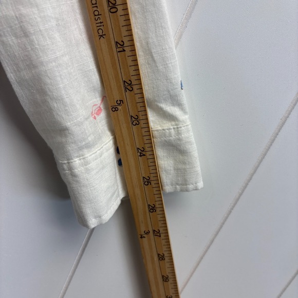 Maurices Women Beachy Sunglass Button Down Top Size 2X Dopamine Comfy Casual - Picture 6 of 9